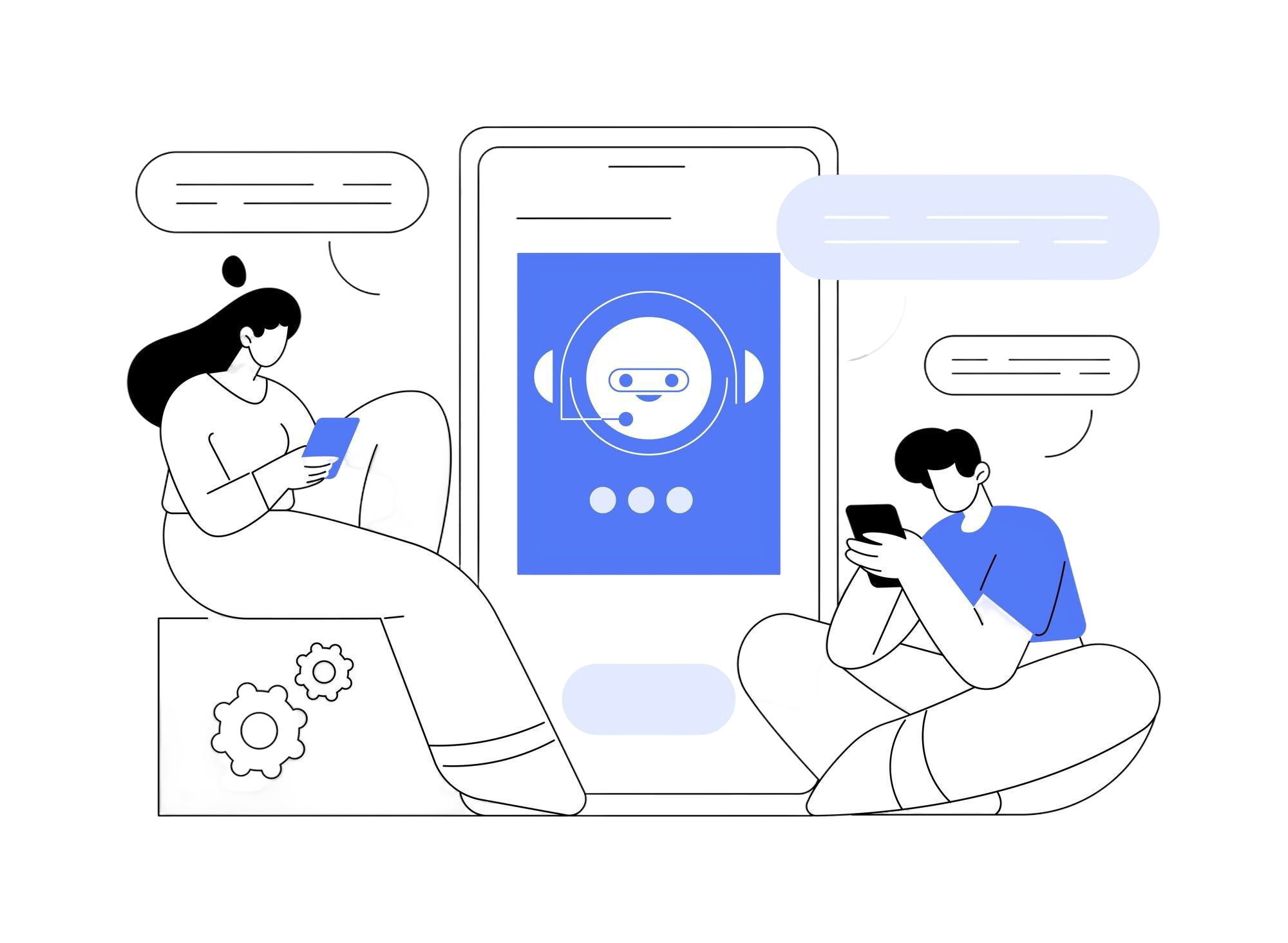 Profesional de ventas usando tablet para seguimiento comercial